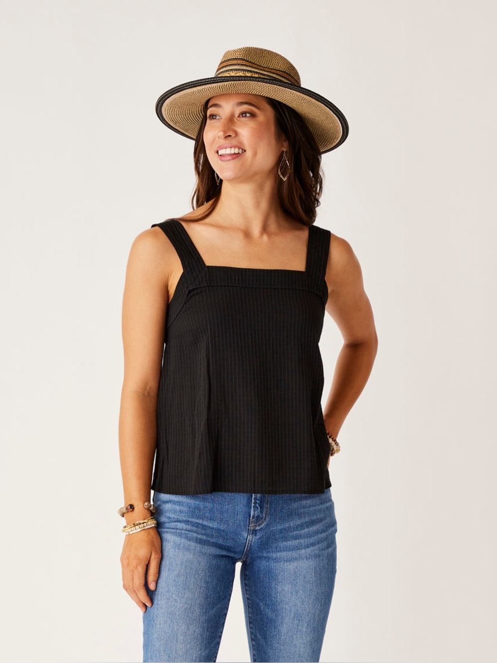 Carve Designs Liv Textured Top Small NWOT